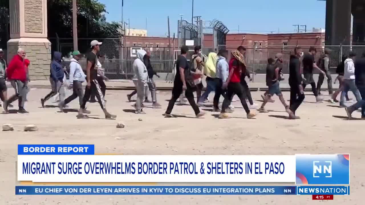 NewsNation: Border Patrol is “Completely Overwhelmed”