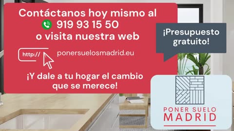 Instalacion de suelo laminado en Madrid