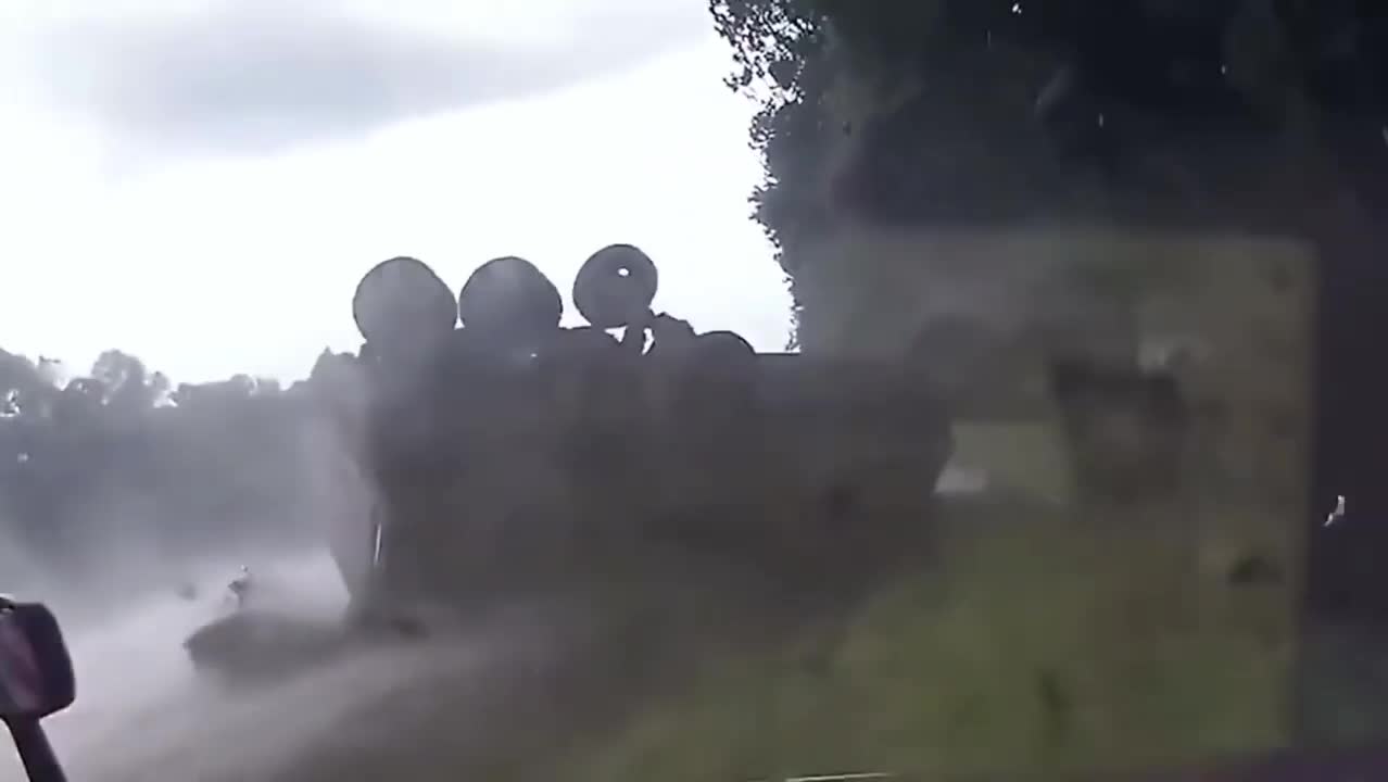 Funny Truck Crash Video Caught on Camera