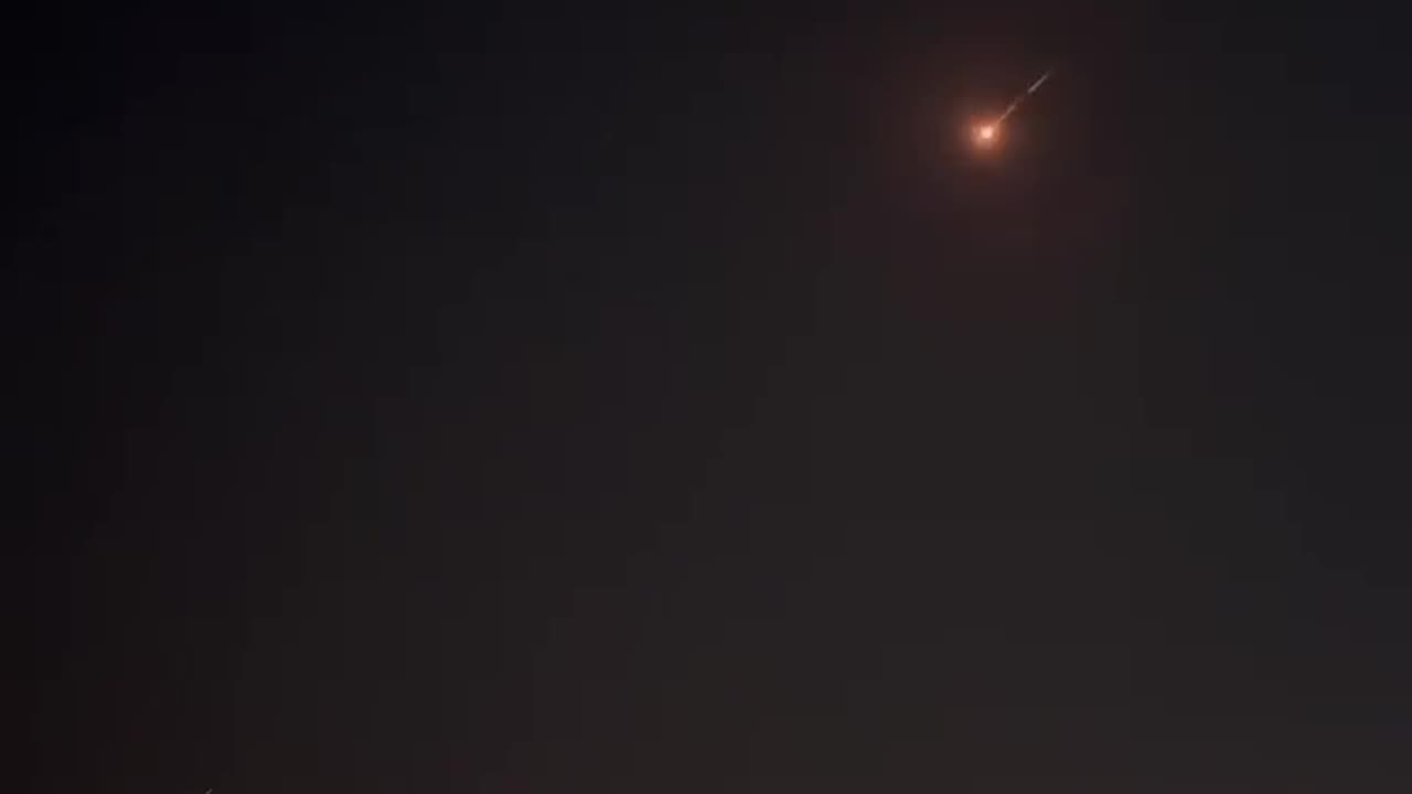 Iranian ballistic missiles impacting in the Negev 13-04-2024