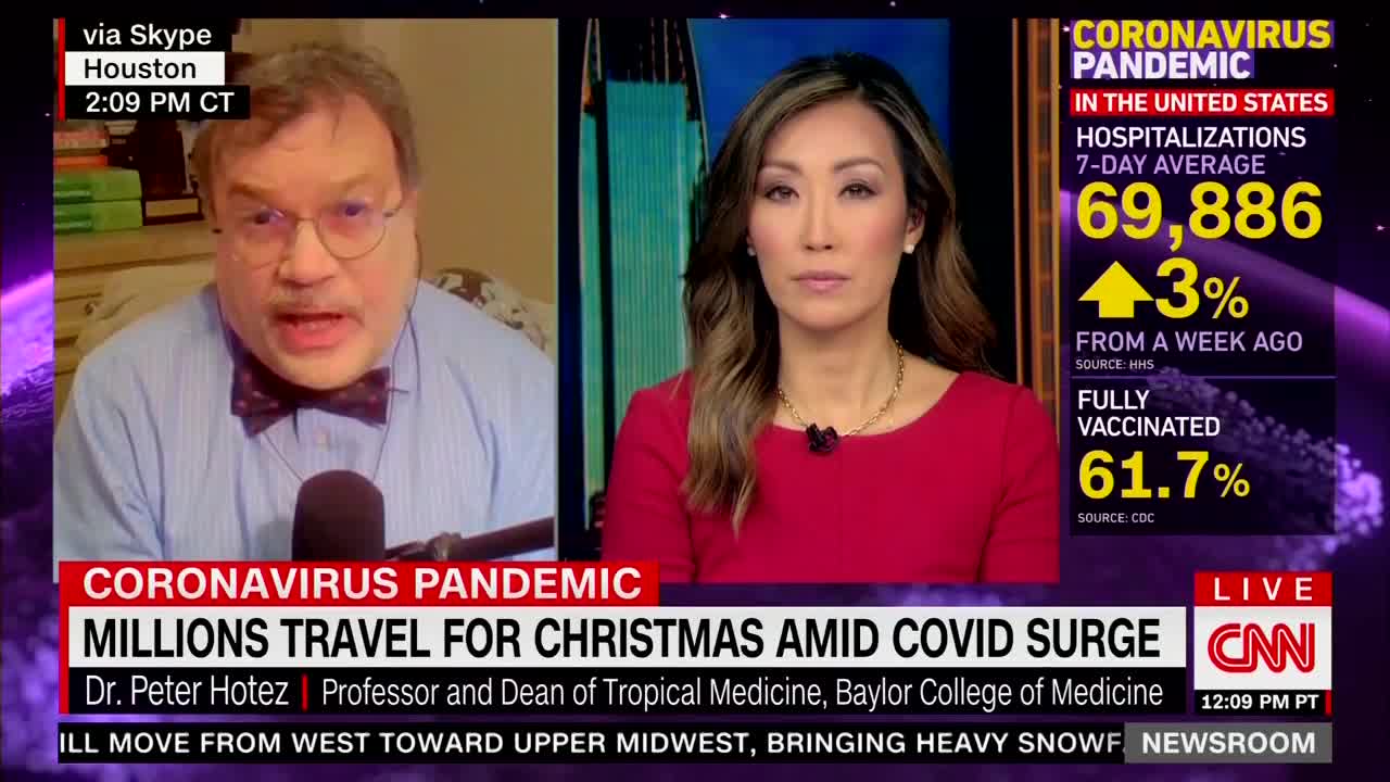 Dr. Hotez: Even If Boosted You Could Get Break-Through Covid