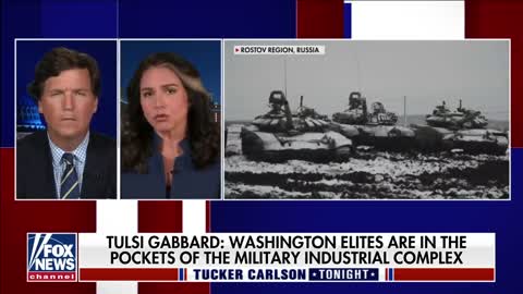 Tulsi Gabbard: Washington elites are in the pockets of the military industrial complex