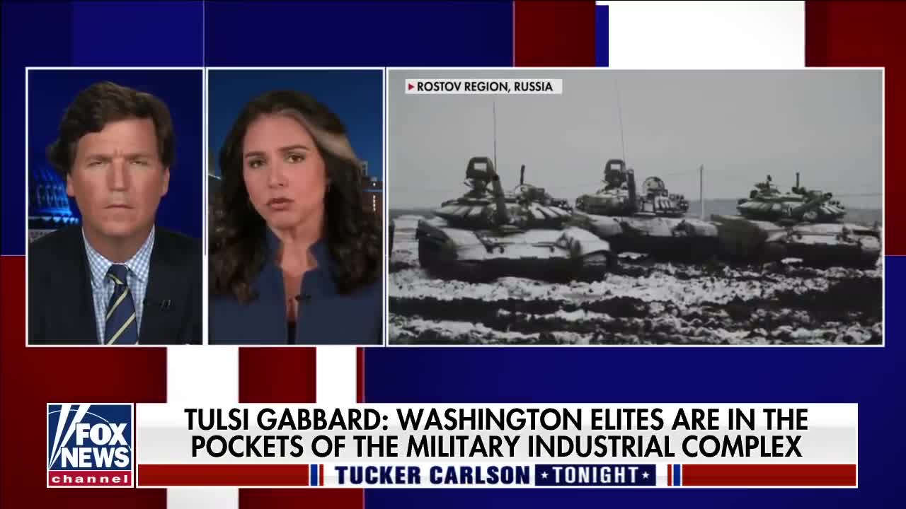 Tulsi Gabbard: Washington elites are in the pockets of the military industrial complex