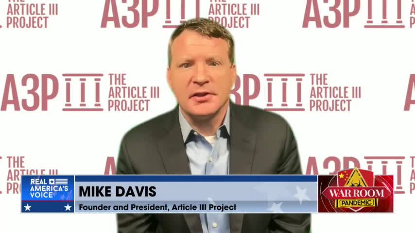 Mike Davis: It is ‘Legally Impossible’ for President Trump to have Violated The Espionage Act