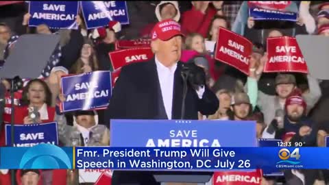 Trump retorna a DC pela primeira vez