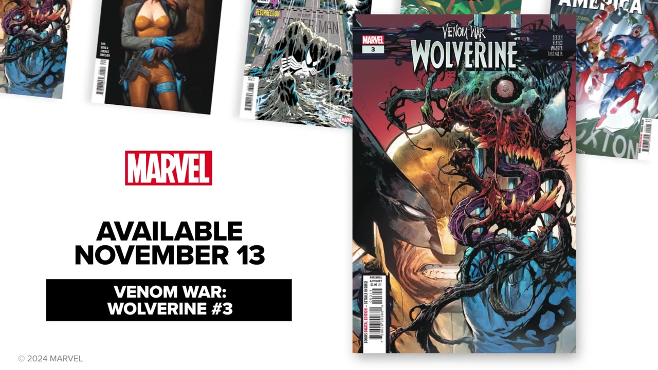 New Marvel Comics Nov 13, 2024