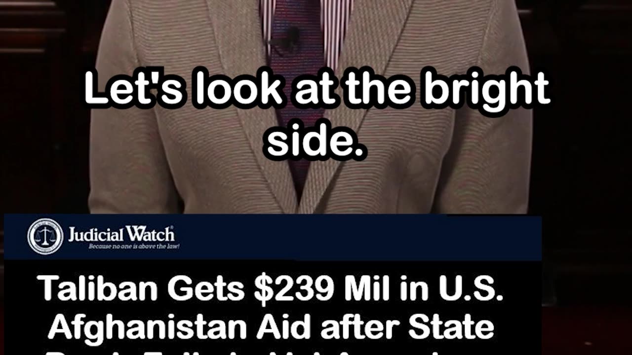 Biden/Harris Admin Accidentally Gave $239 Million to the Taliban