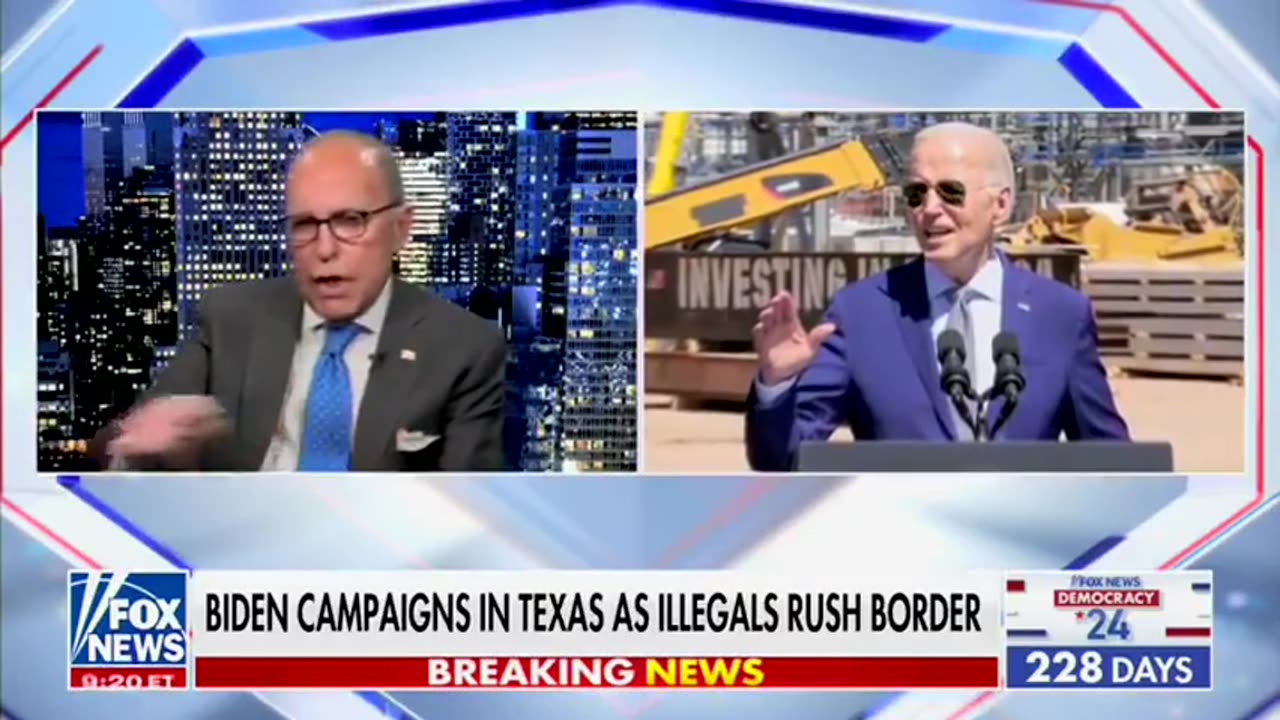 Larry Kudlow: “Biden will not close the border