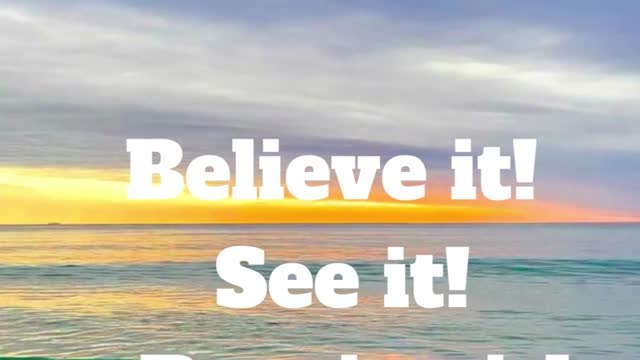 Manifestation Trigger | Believe and Receive!