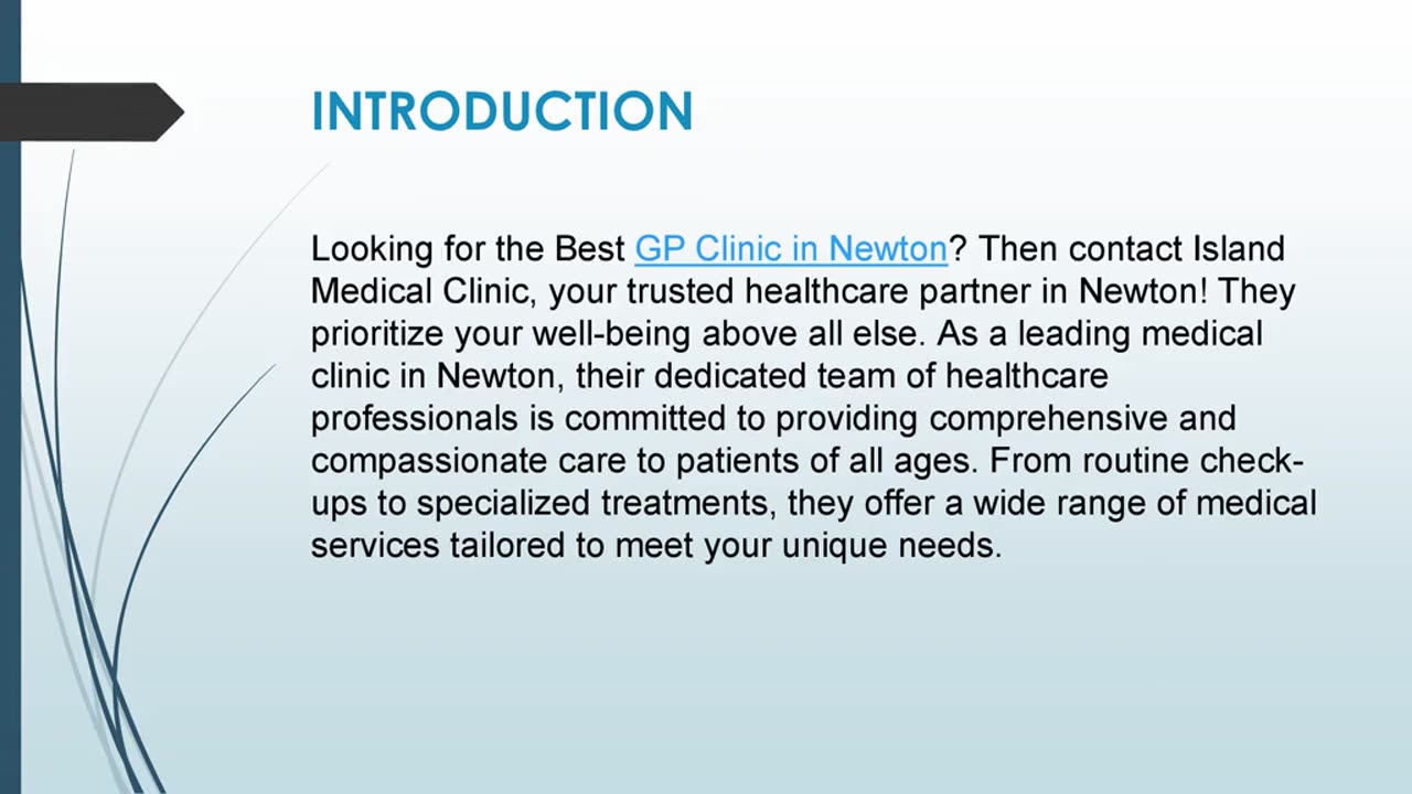 Best GP Clinic in Newton