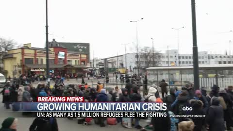 Humanitarian crisis continues to grow in Ukraine