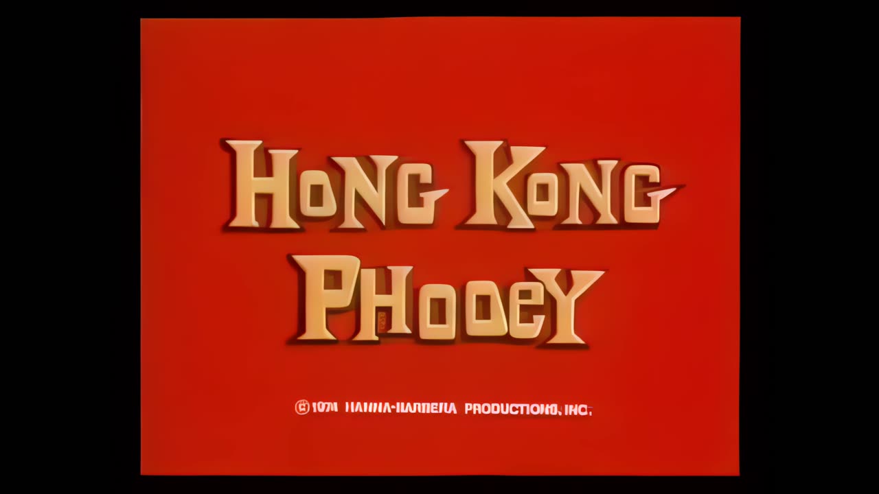 Hong Kong Phooey Intro (AI Upscaled 4K)