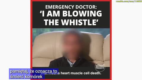 EMERGENCY DOCTOR I AM BLOWING THE WHISTLE THE GOOD SAUCE