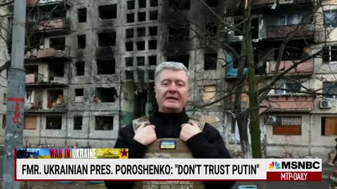 Fmr. Ukrainian Pres. Poroshenko_ ‘Don’t Trust Putin’ In Negotiations