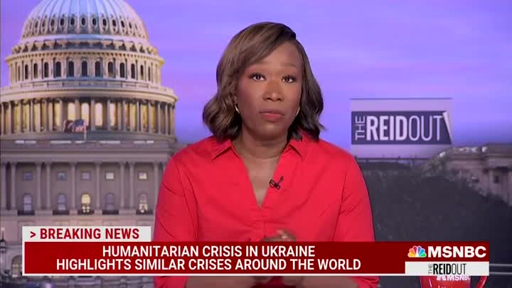 Joy Reid Says People Are More Compassionate Toward Ukraine Because It Is 'White And Christian'