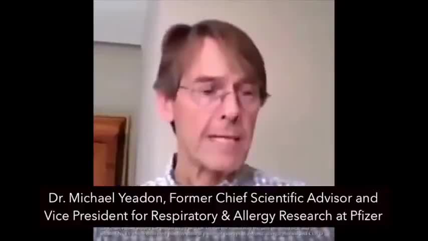 Michael Yeadon PhD-Chief Scientific Adviser for Pfizer COVID Vaccine Warning