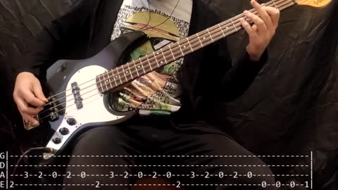 Marilyn Manson - Irresponsible Hate Anthem Bass Cover (Tabs)