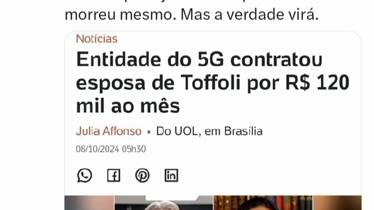 SUPREMA BOSTA 👉 @STF_oficial A DUPLA CASAL CORRUPTO PROTEGIDOS PELA TOGA.