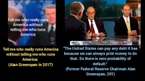 Ex FED Chairman Alan Greenspan about the POWER of the FED & printing money - because they can.