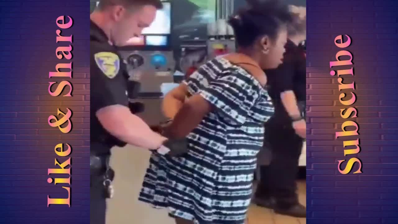 McDonald’s lady didn’t put up with her shit for too long." black woman gets beat up