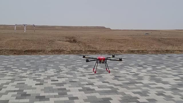 Try to fly after setting the drone