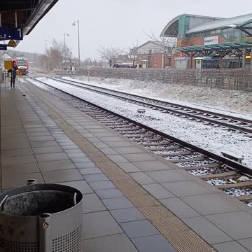 The train in Wolfenbüttel