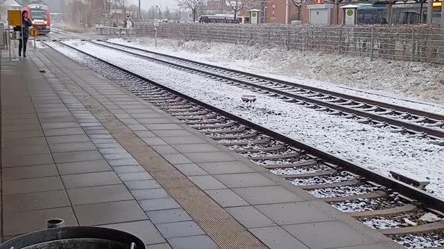 The train in Wolfenbüttel