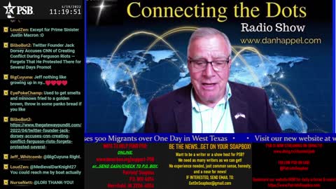 2022-04-19 11:00 EDT - Connecting the Dots: with Dan Happel