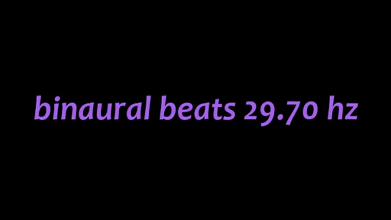 binaural beats 29 70 hz