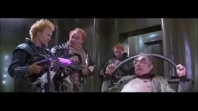 Cat milking scene from Dune (1984)