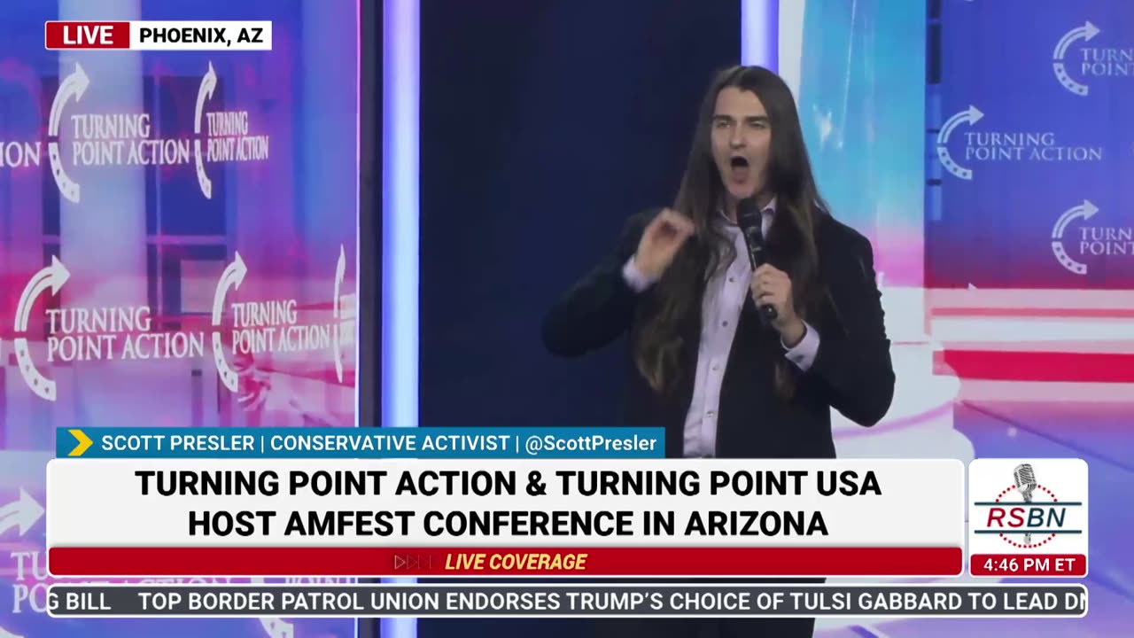 FULL SPEECH: Scott Presler Speaks at TPUSA's America Fest Conference: Day Three - 12/21/24