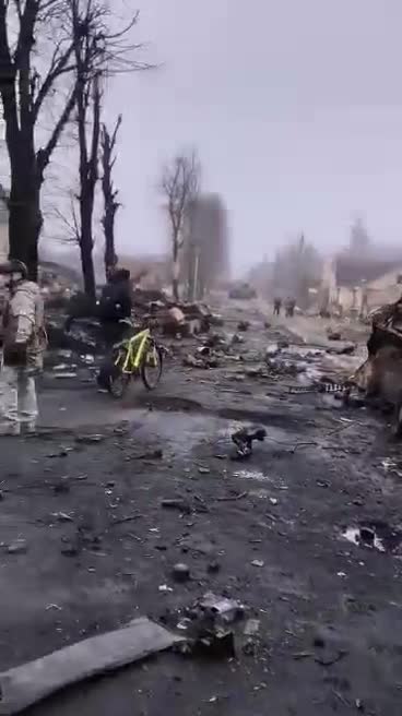 Battle Damage in Bucha