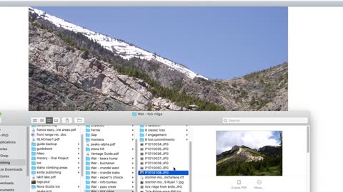 Rock climbing in Southern Alberta's Tick Ridge area in Waterton
