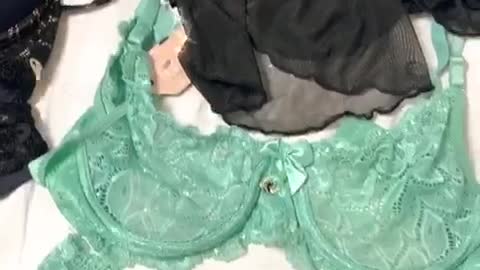 Peças Nydd Lingerie recebida pela Modelo Paula. Vídeo 2