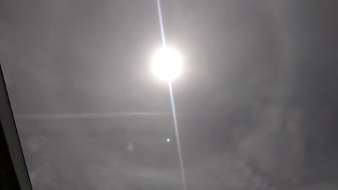 arc halo ring sun chemtrails