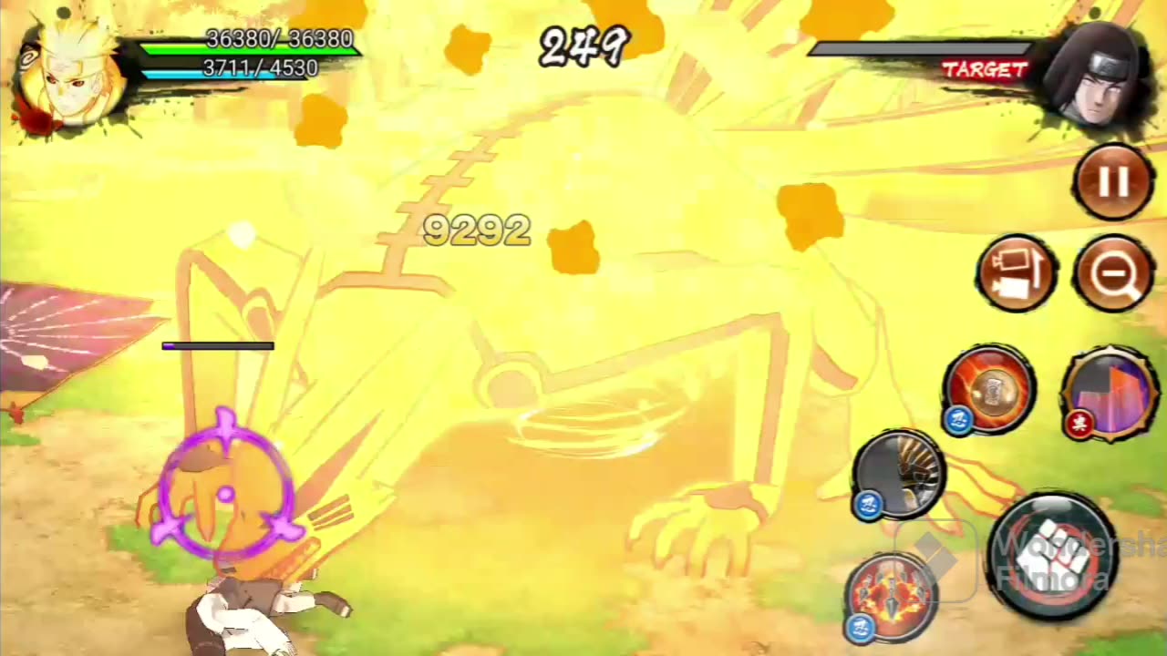 Naruto x Boruto Ninja voltage Minato Namikaze (Reamination Kurama Link Mode)