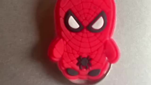 Key Pendant - brave spider man