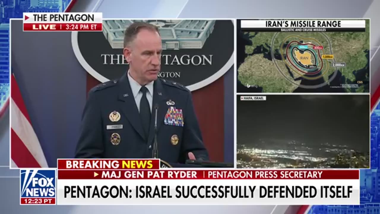 Major Gen. Pat Ryder_ We 'condemn' this attack and will continue to support Isra