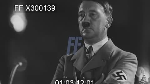 Rare footage of hitler on vaccines
