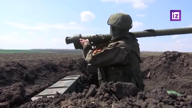 Ukraine War - Crews of the anti-aircraft missile and gun complex "Pantsir-S"