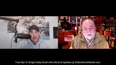 World Boxing Champion David Rodriguez and former spy Robert David Steele: