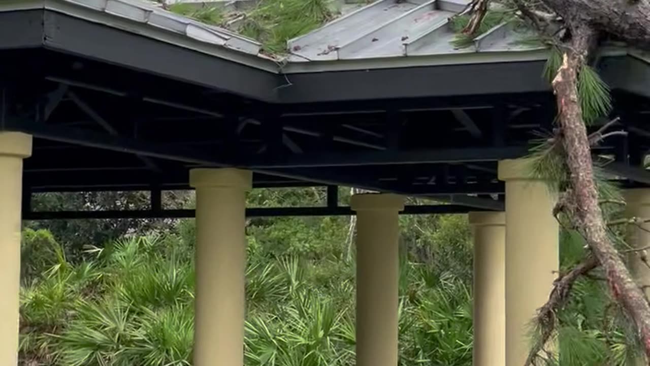 Hurricane Milton Damage in Sam Smith Park, Florida