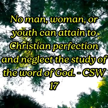 ELLEN G WHITE QUOTES