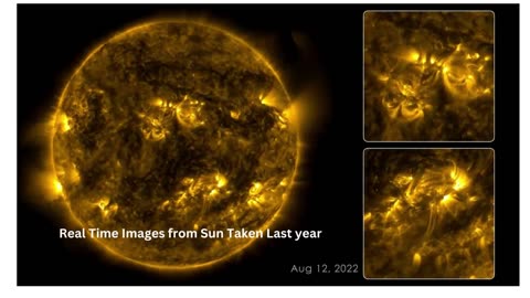 Original Images From SUN | Nasa released videos