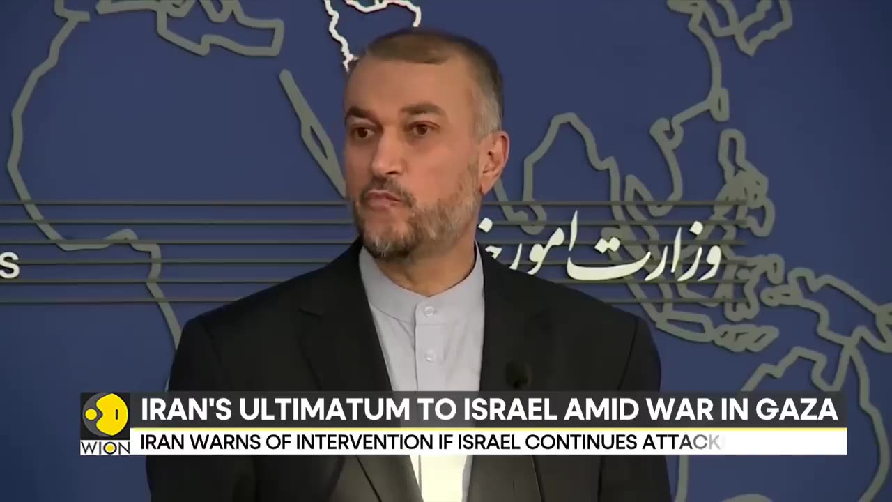 Israel-Palestine war: Iran warns of intervention if Israel continues attacking Gaza