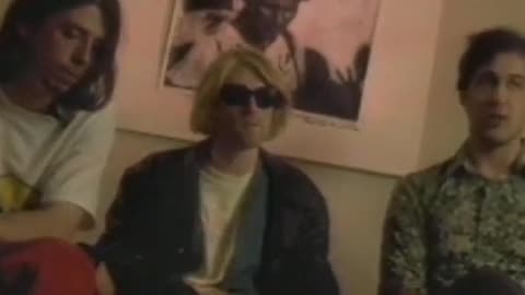 Nirvana Interview 04-09-93 Cow Palace, San Francisco, CA