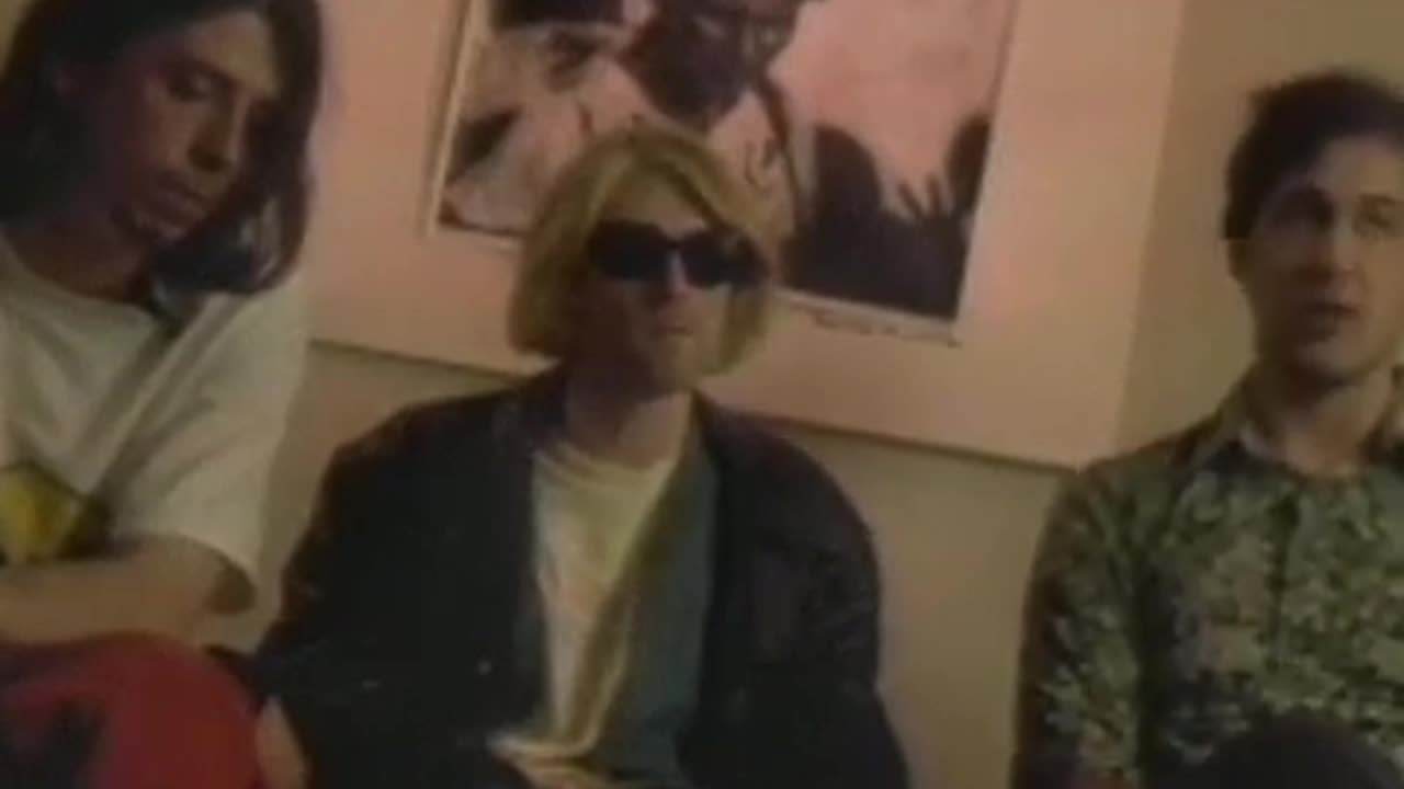 Nirvana Interview 04-09-93 Cow Palace, San Francisco, CA