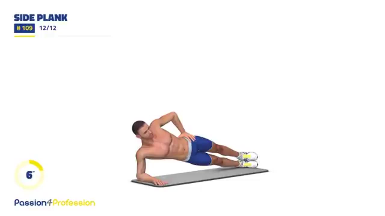 Work out 7 minutes a daily to lose fat and tone your body