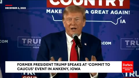 'We Had A Poll That Came Out Today...'- Trump Brags About Recent Polling