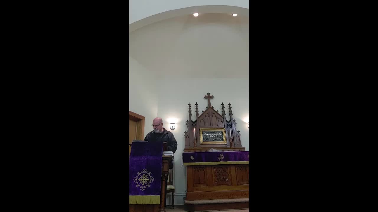 Worship At Plain Lutheran Church 3/12/2022